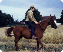 John on Sisters Horse